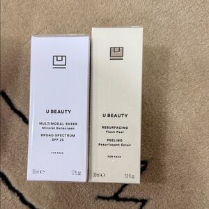 Multimodal Sheer Mineral Sunscreen and Resurfacing Flash Peel Set